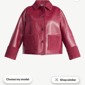 Terra & Sky Women's Burgundy Puffer Jacket